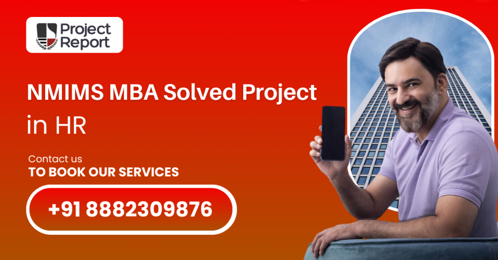NMIMS MBA Solved Project in HR